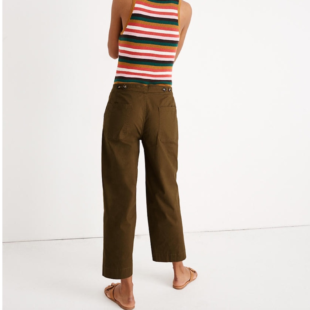 NWT Madewell Greenwich Relaxed Pants